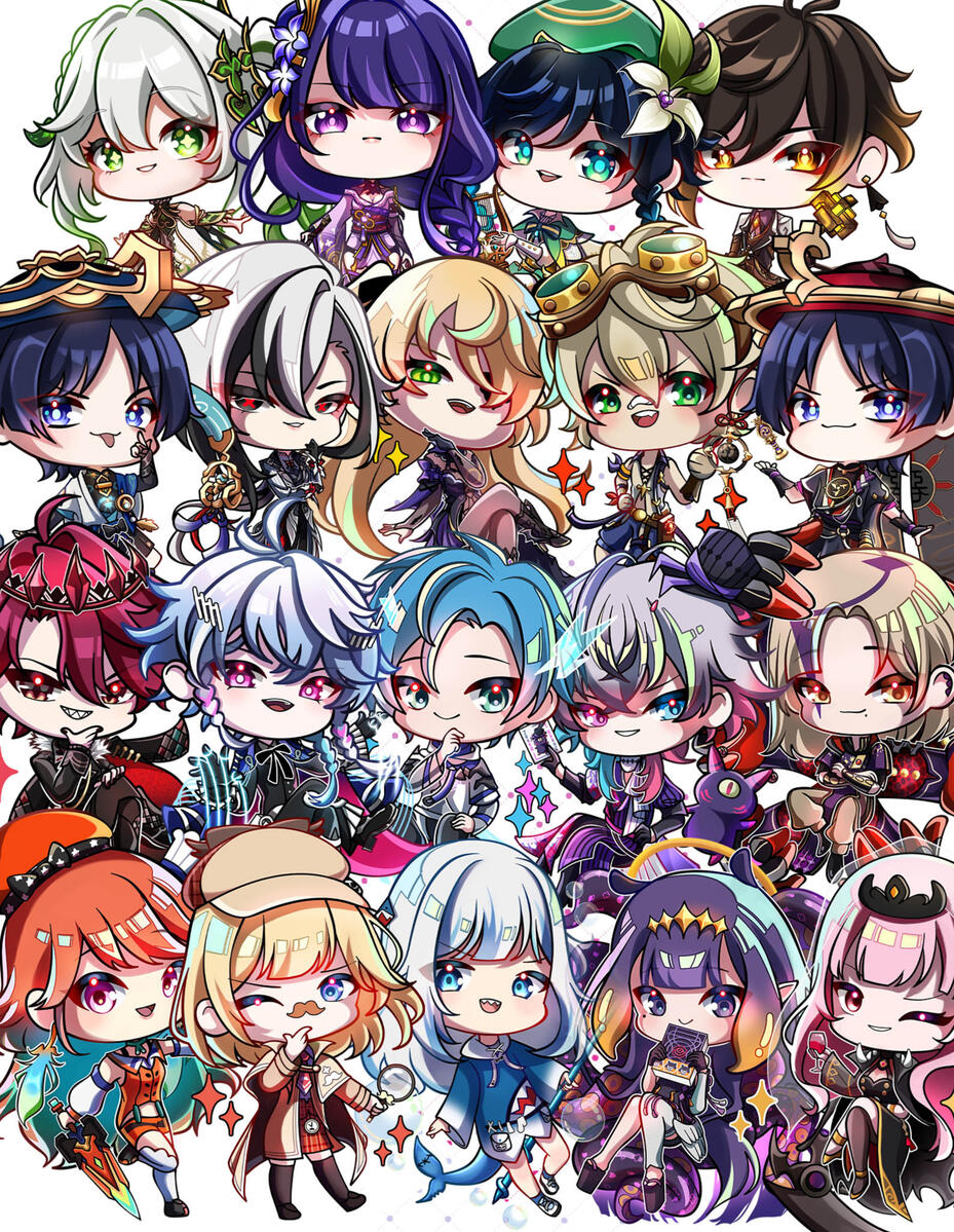SD イラスト • chibi | symbols