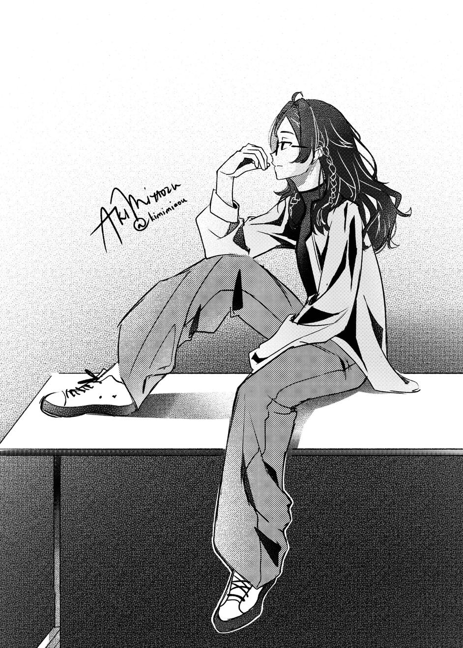 "Aki", Gesture Sketching (2025)