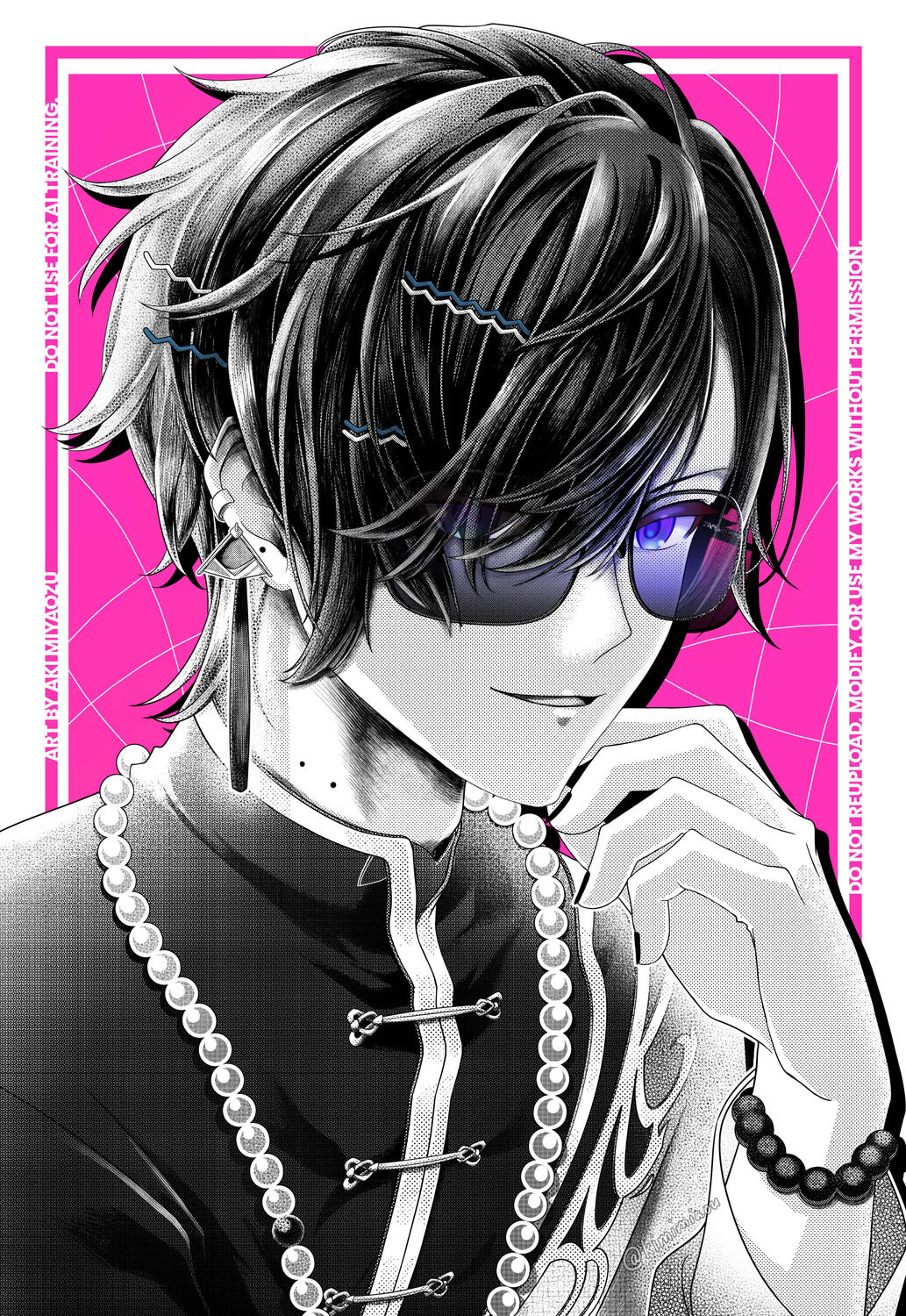 Shikinagi Akira from NIJISANJI JP Voltaction Fanart, v2 (2025)