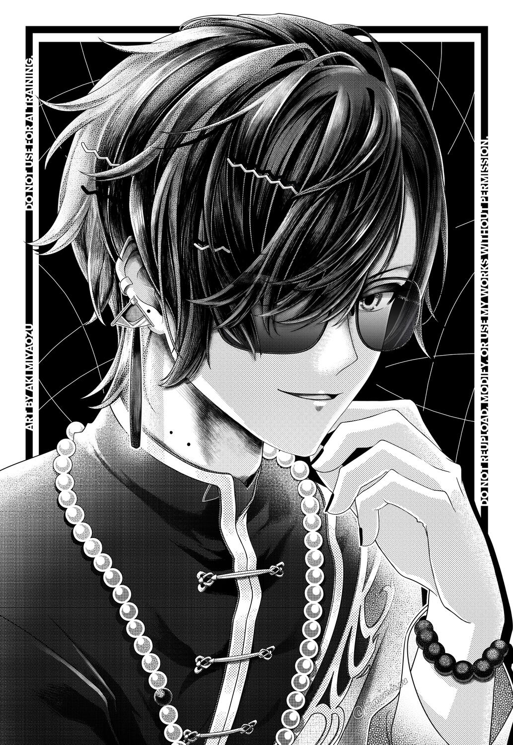 Shikinagi Akira from NIJISANJI JP Voltaction Fanart (2025)